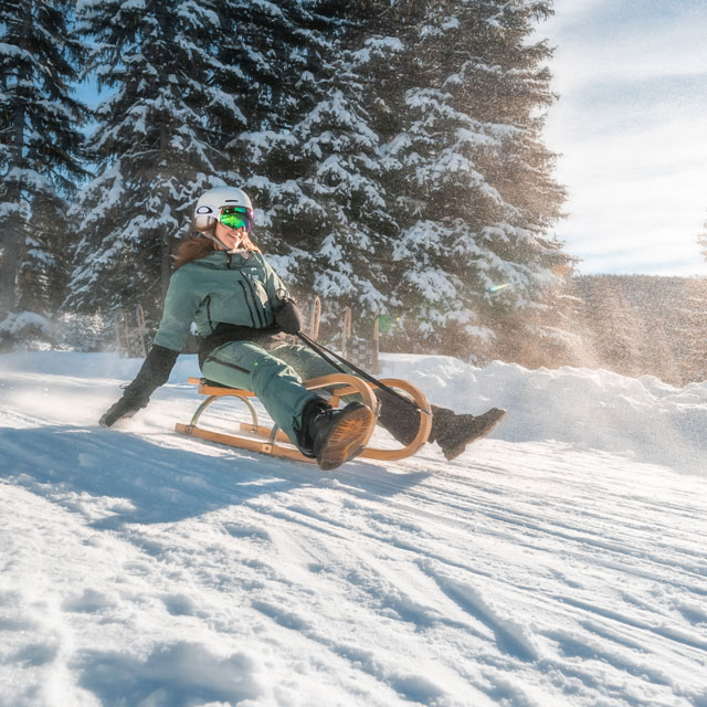 Winter hiking & snowshoe tours in Paznaun